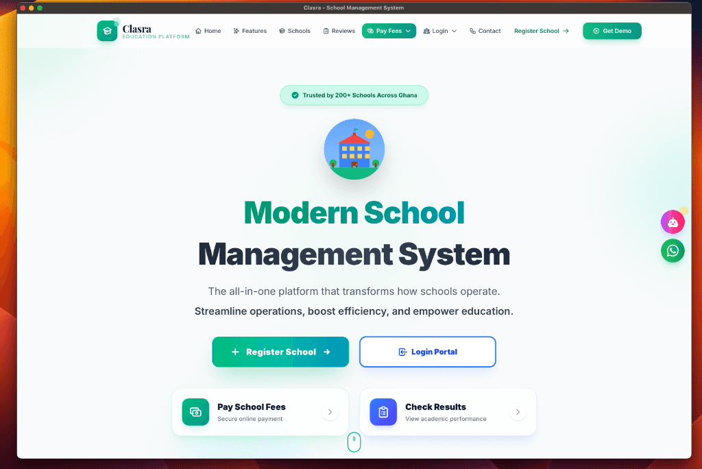 Modern Homepage