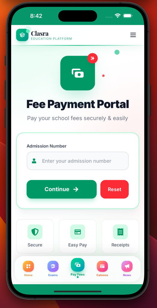 Fee Payment Portal